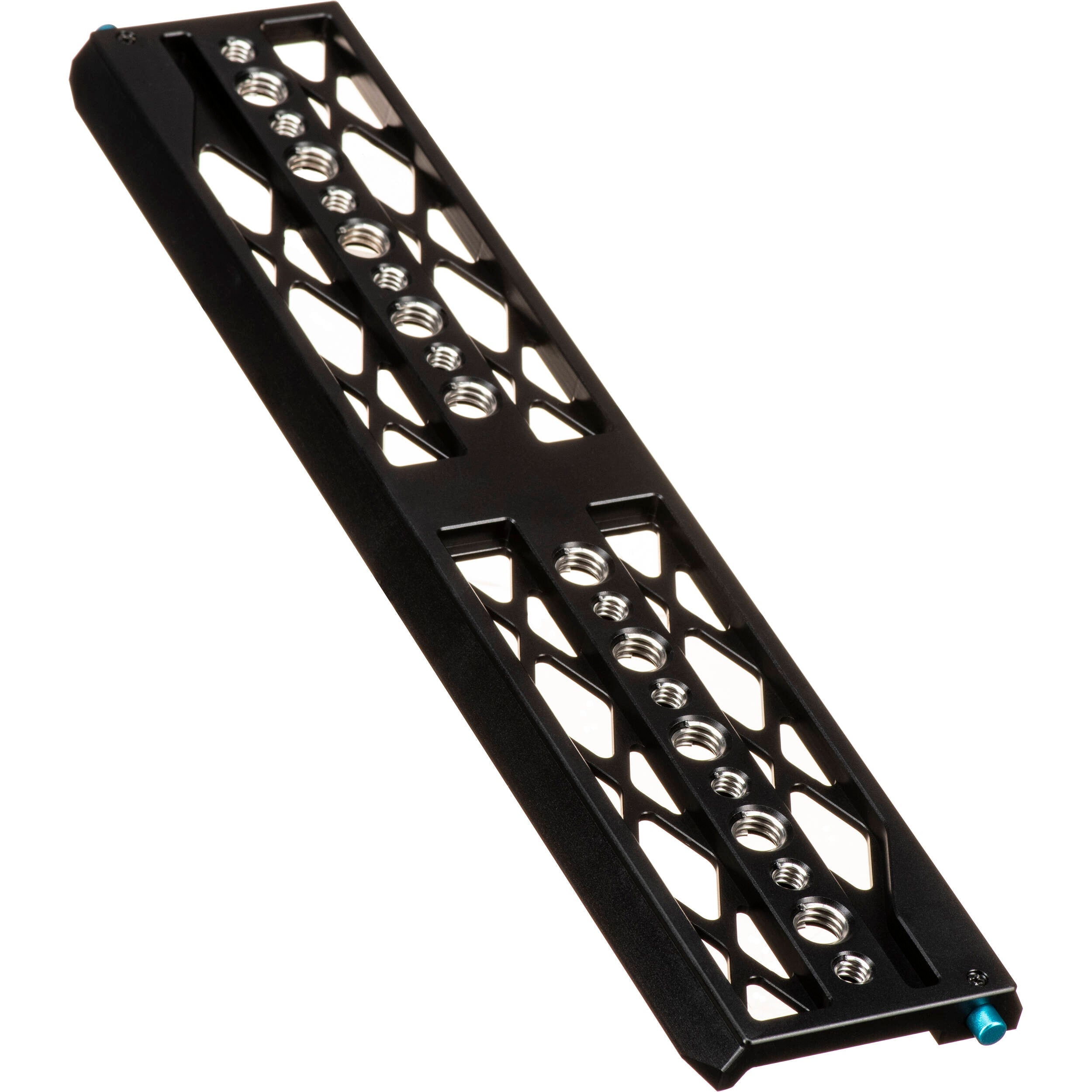 Kondor Blue 12" Arri Queue d'aronde légère plaque (Corbeau Noir)