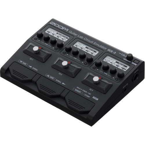 Émulateur de circuit de laboratoire de guitare Zoom GCE-3