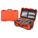 Nanuk 935 Waelled Hard Utility Case avec insert de diviseur rembourré et organisateur de couvercle (orange)