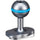 Kondor Blue Mini Lock à dégagement rapide sur rotule pour bras magiques (gris sidéral)