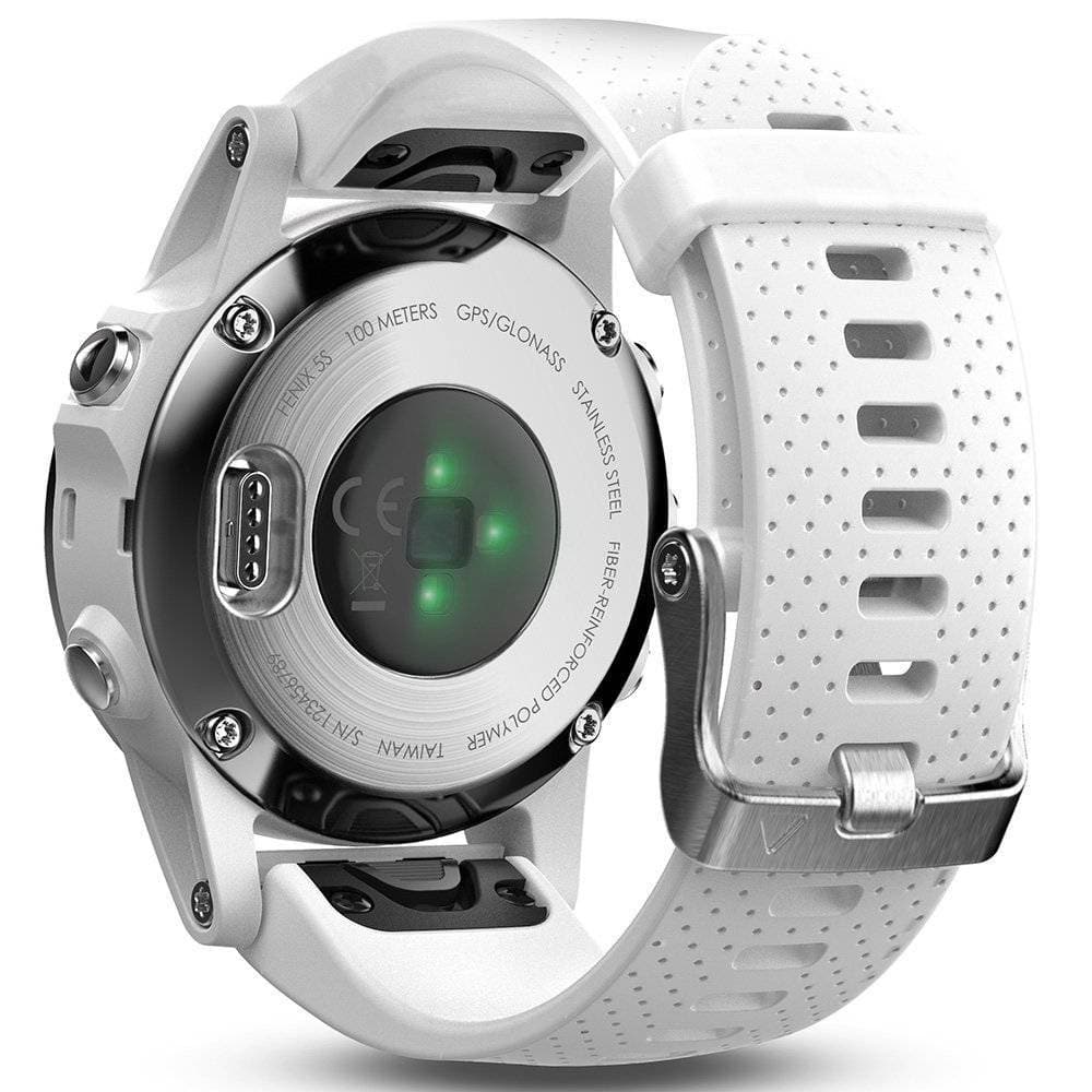 Garmin Fenix 5S Carrara White Band Regular Glass | ExcellentPhoto.ca