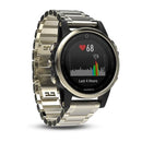 Garmin Fenix 5S Sapphire - Champagne with Metal Band