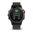 Garmin fenix 5 Multi-Sport Training GPS Watch (Slate Gray, Black Band)