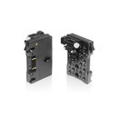 SHAPE Pivoting Battery Plate for Shogun 7 Monitor Cage (Gold Mount)