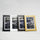 Wood Tabletop Photo frame - Gold - 5x7