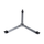 MILLER Ground Spreader Short (Alloy) to suit HD Short Tripods