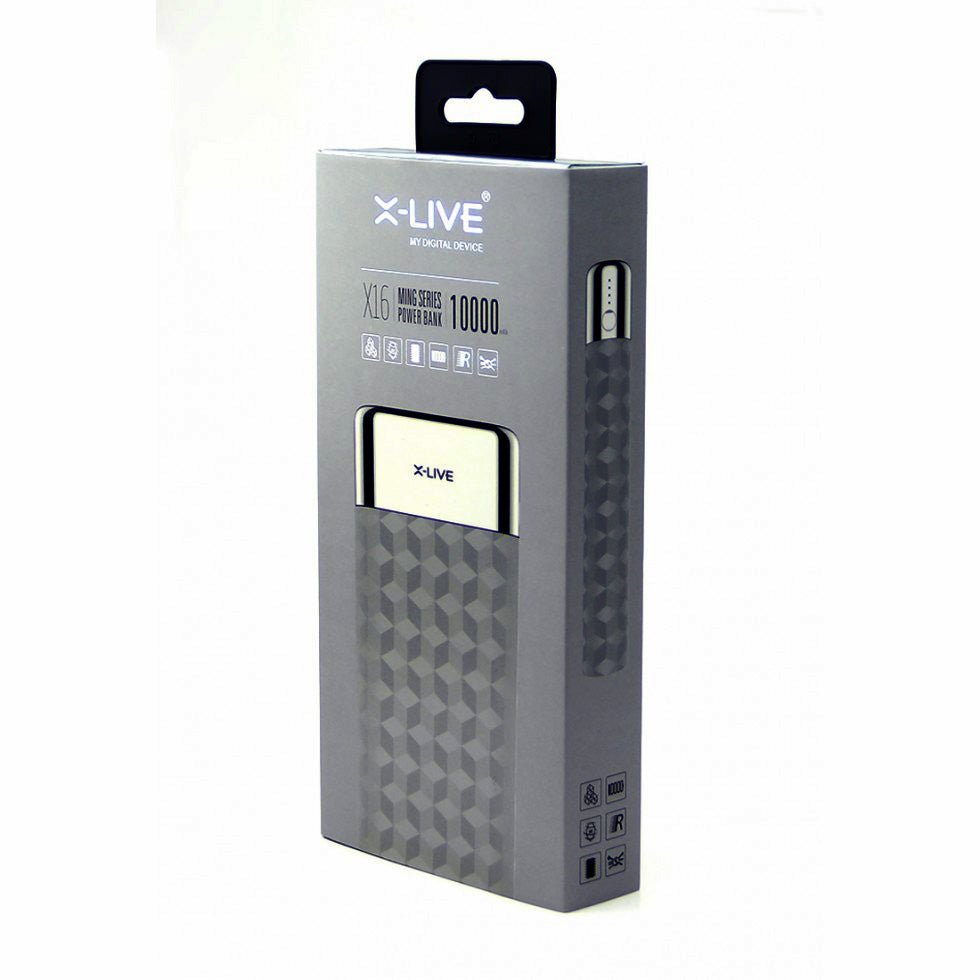 X-Live X16 10000mAh Banque d'alimentation