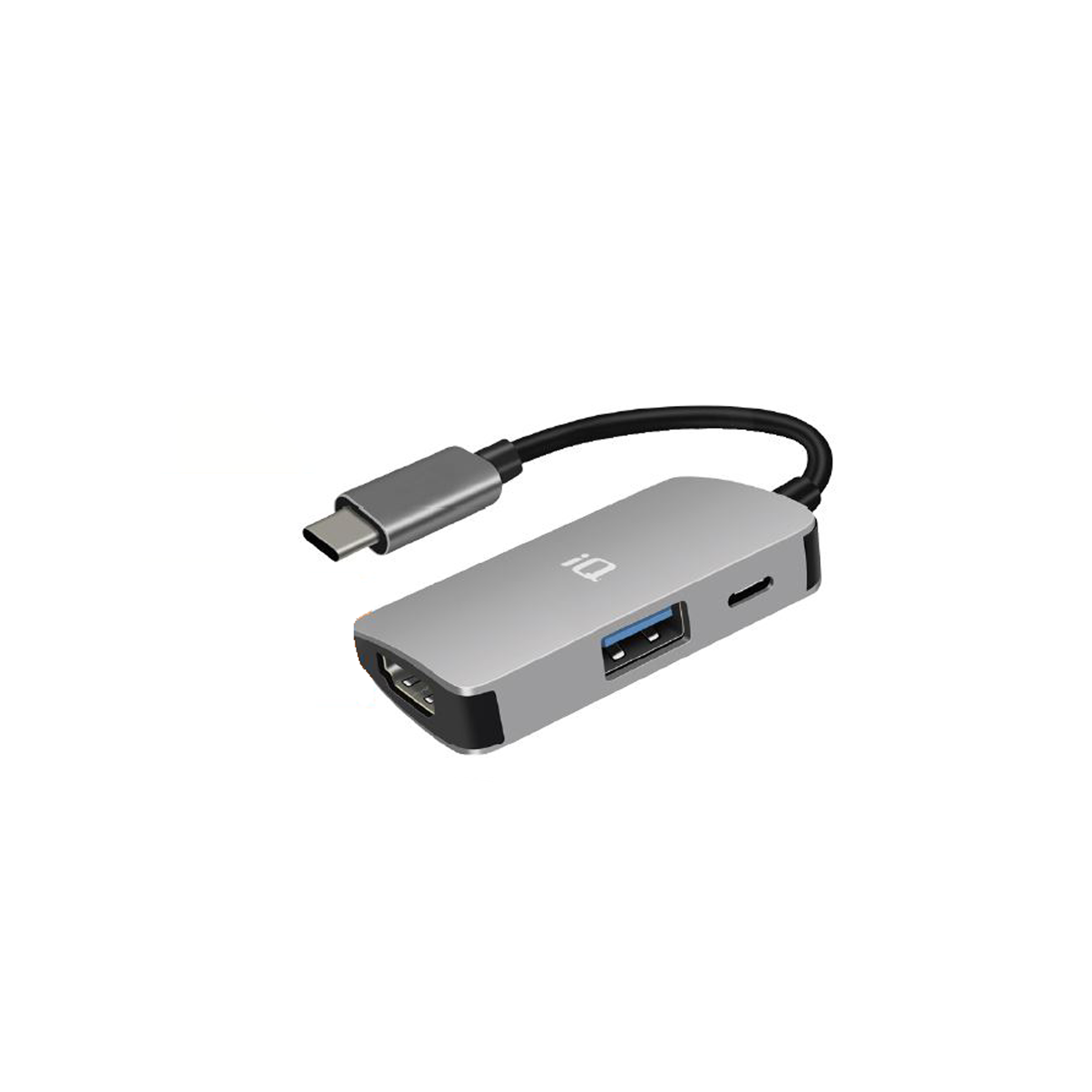 IQ USB-C 3 dans 1 Station d'accueil pour ordinateur portable et hub
