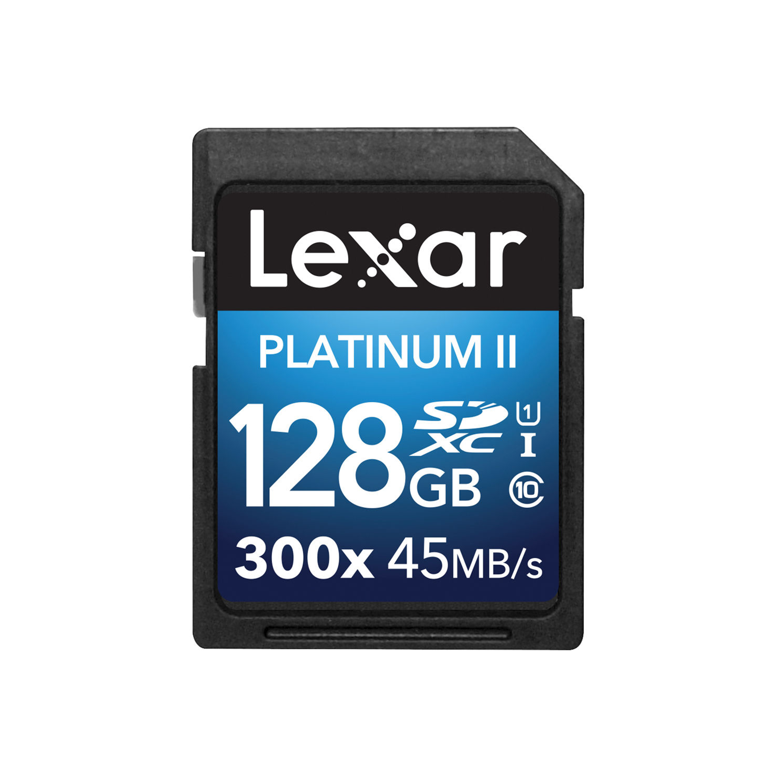 Lexar 128 Go Platinum II UHS-I 300x Carte mémoire SDXC (classe 10)