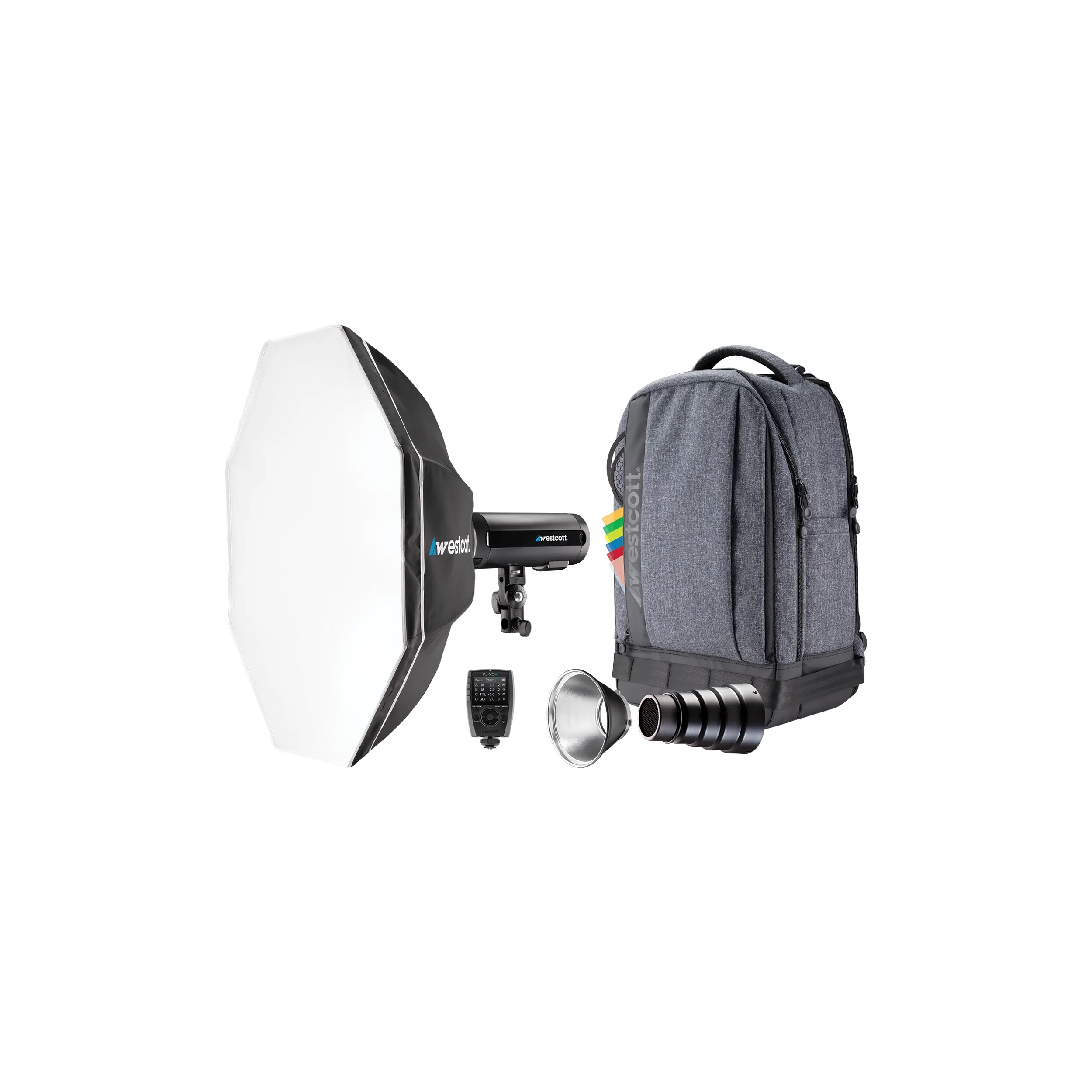Westcott FJ200 Strobe 1-Light Backpack Kit with FJ-X3m Universal Wireless Trigger