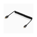 SHAPE M204K Coiled Mini-HDMI to HDMI Cable (16 to 32")