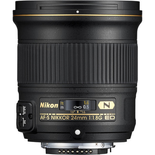 Nikon AF-S FX NIKKOR 24mm f/1.8G ED Lens