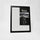 Wood Photo frame with mat - Black - 8x12