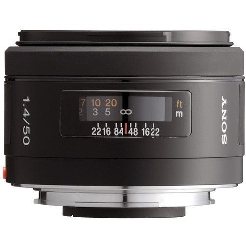 Sony SAL50F14 - Lens - 50 mm - f/1.4 - Sony A-Mount