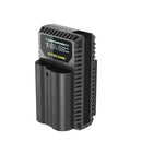 Nitecore UNK1 Dual Slot Charger for Nikon EN-EL14, EN-EL14a, and EN-EL15 Batteries