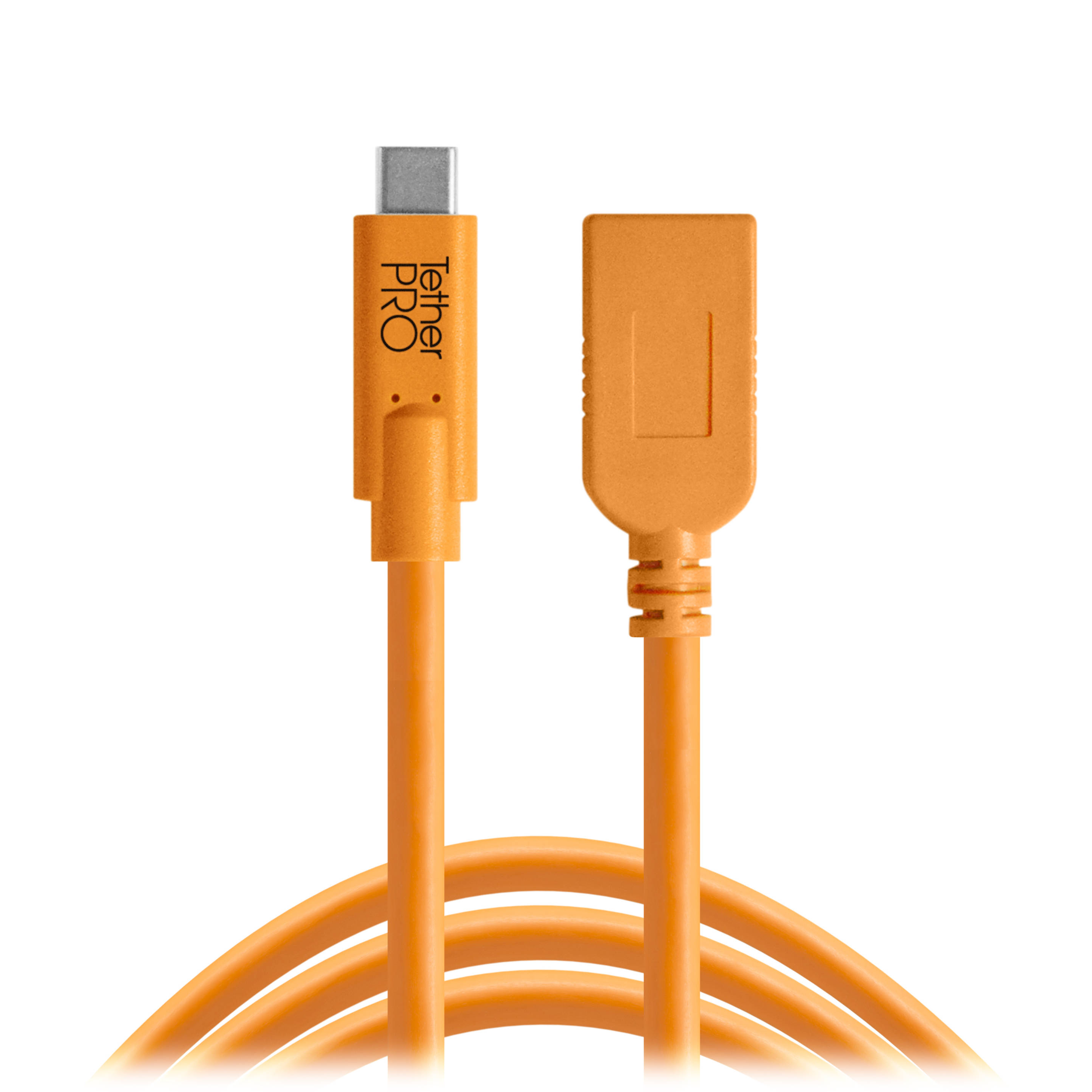 Outils d'attache Totherpro USB Type-C vers USB Type-A Extension Câble - 15 ', Orange