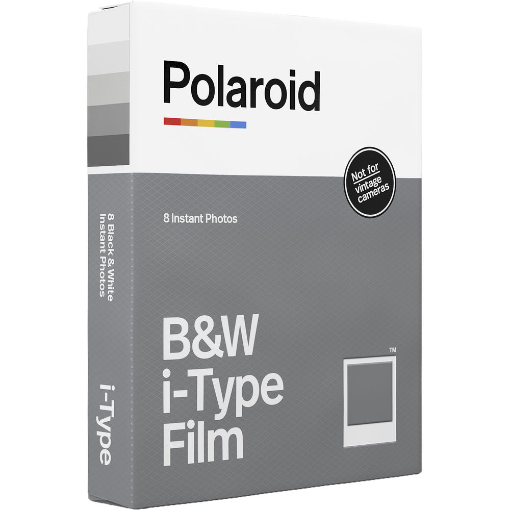 Film instantané de type Polaroid I - noir et blanc