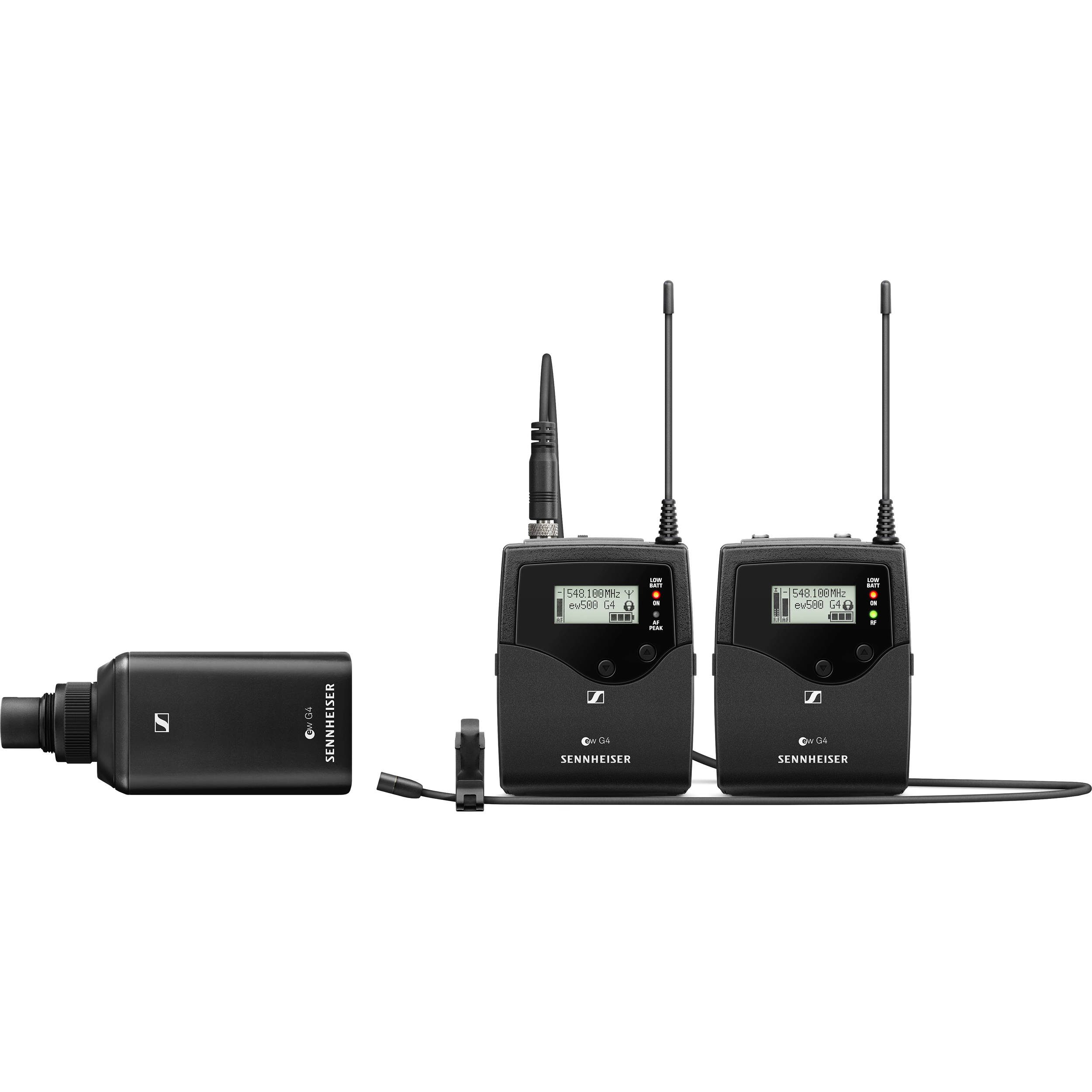 Sennheiser EW 500 FILM G4 Camera-Mount Wireless Combo Microphone System (AW+: 470 to 558 MHz)