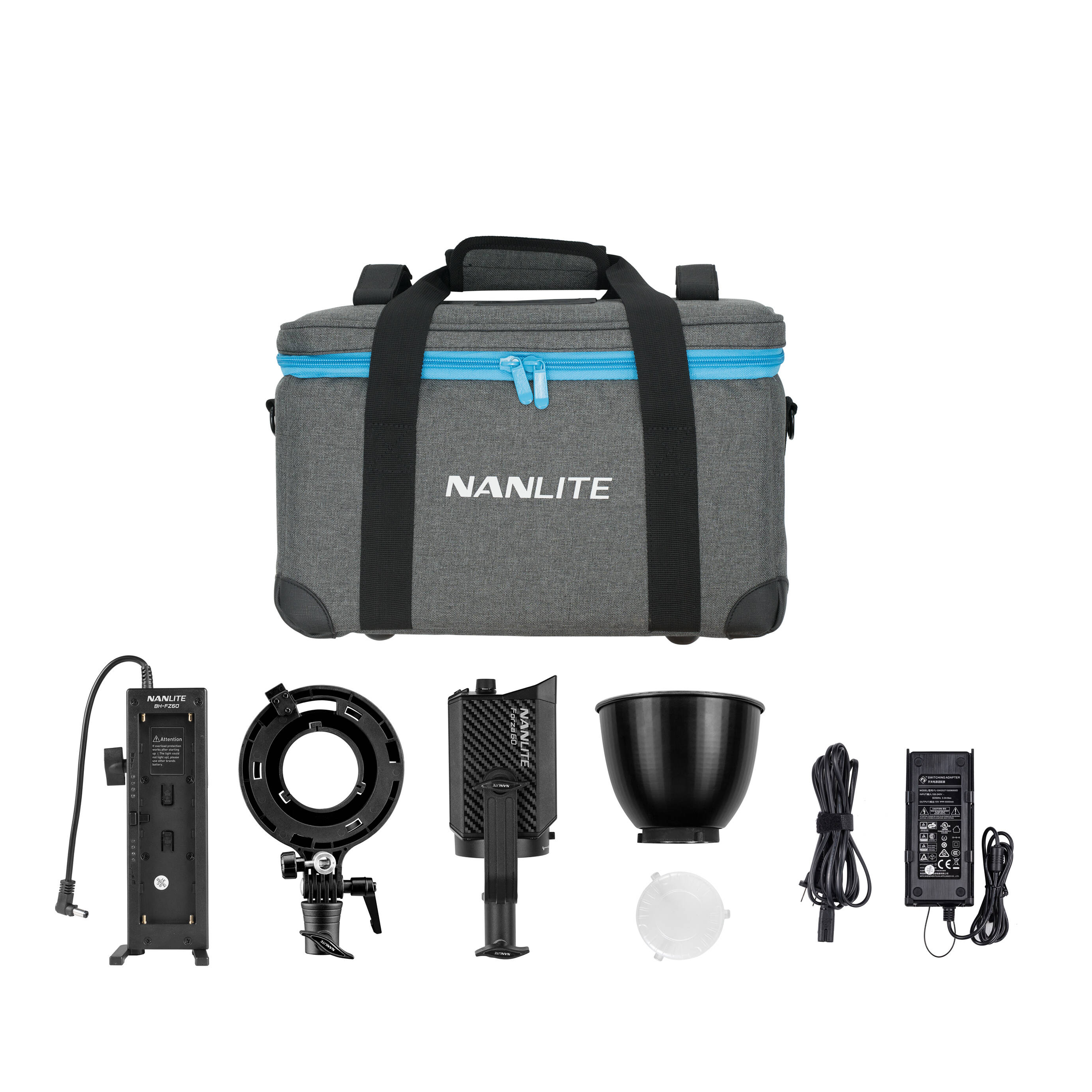 Nanlite Forza 60 Daylight LED Monolight Kit