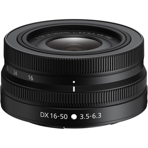 Nikon Nikkor Z DX 16-50 mm f / 3,5-6,3 VR Lens - noir