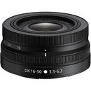 Nikon NIKKOR Z DX 16-50mm f/3.5-6.3 VR Lens - Black