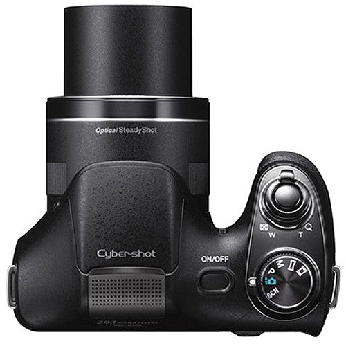 Sony DSC-H300B Cyber-Shot - Caméra numérique - 20,1 MP - Zoom optique 35x