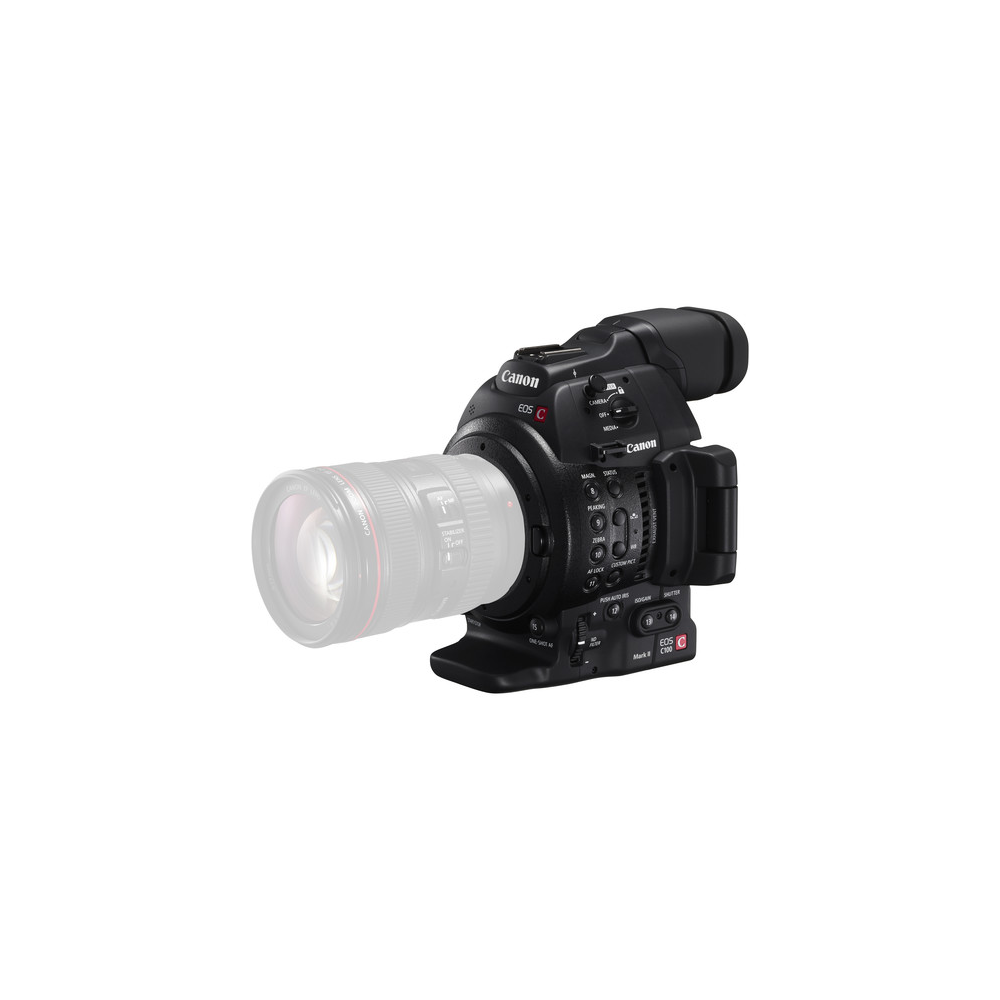 Canon EOS C100 Mark II CAME CAMINE CINEMA EOS avec CMOS à double pixel AF -Boîtier Seulement