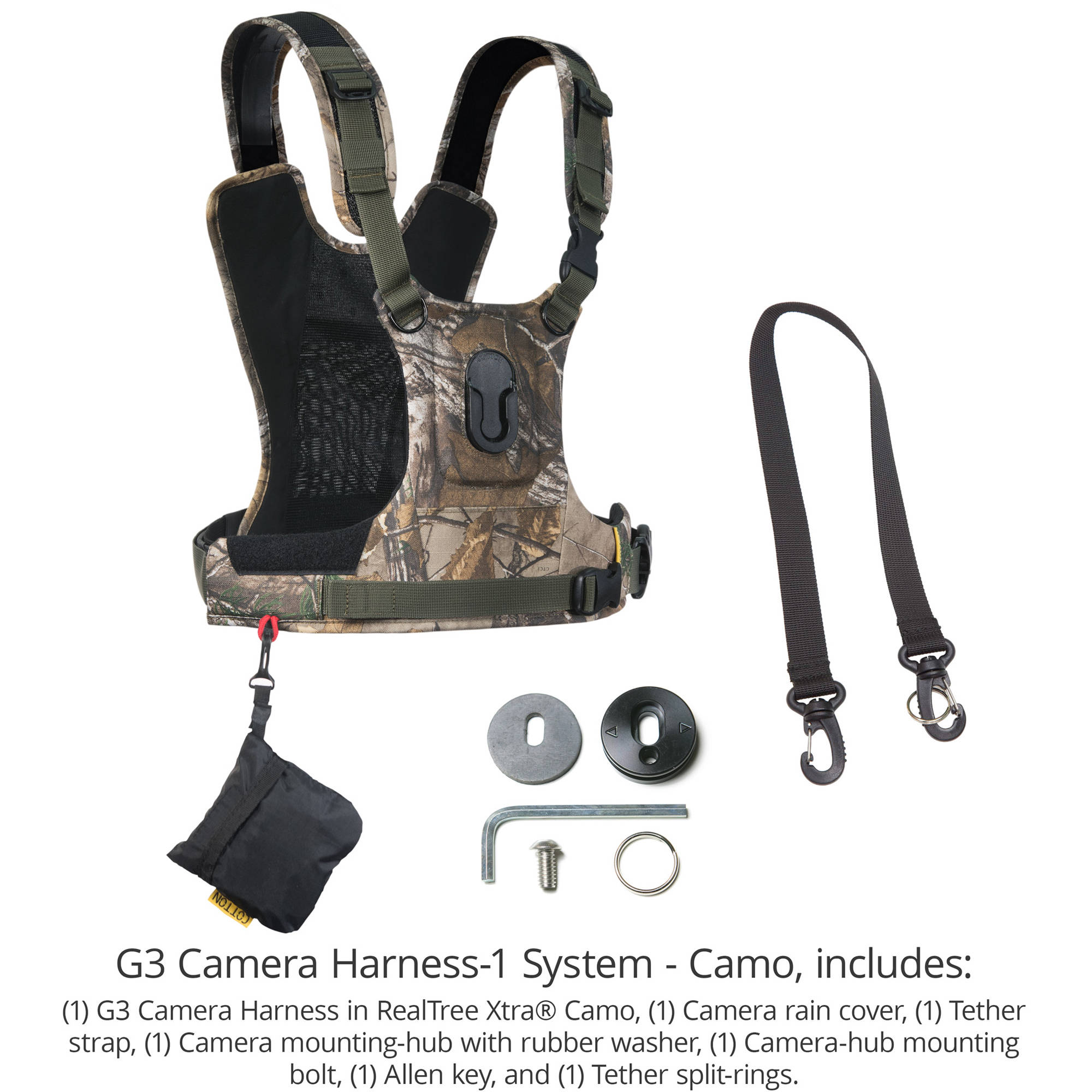 Coton Carrier CCS G3 Caméra HARNIS-1 - CAMO