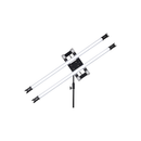 Nanlite PavoTube 30C 4' RGBW LED Tube with Internal Battery 2 Light Kit