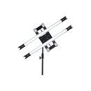 Nanlite Pavotube 15c 2 'tube LED RGBW avec batterie interne 2 kit d'éclairage