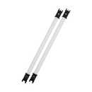 Nanlite Pavotube 15c 2 'tube LED RGBW avec batterie interne 2 kit d'éclairage