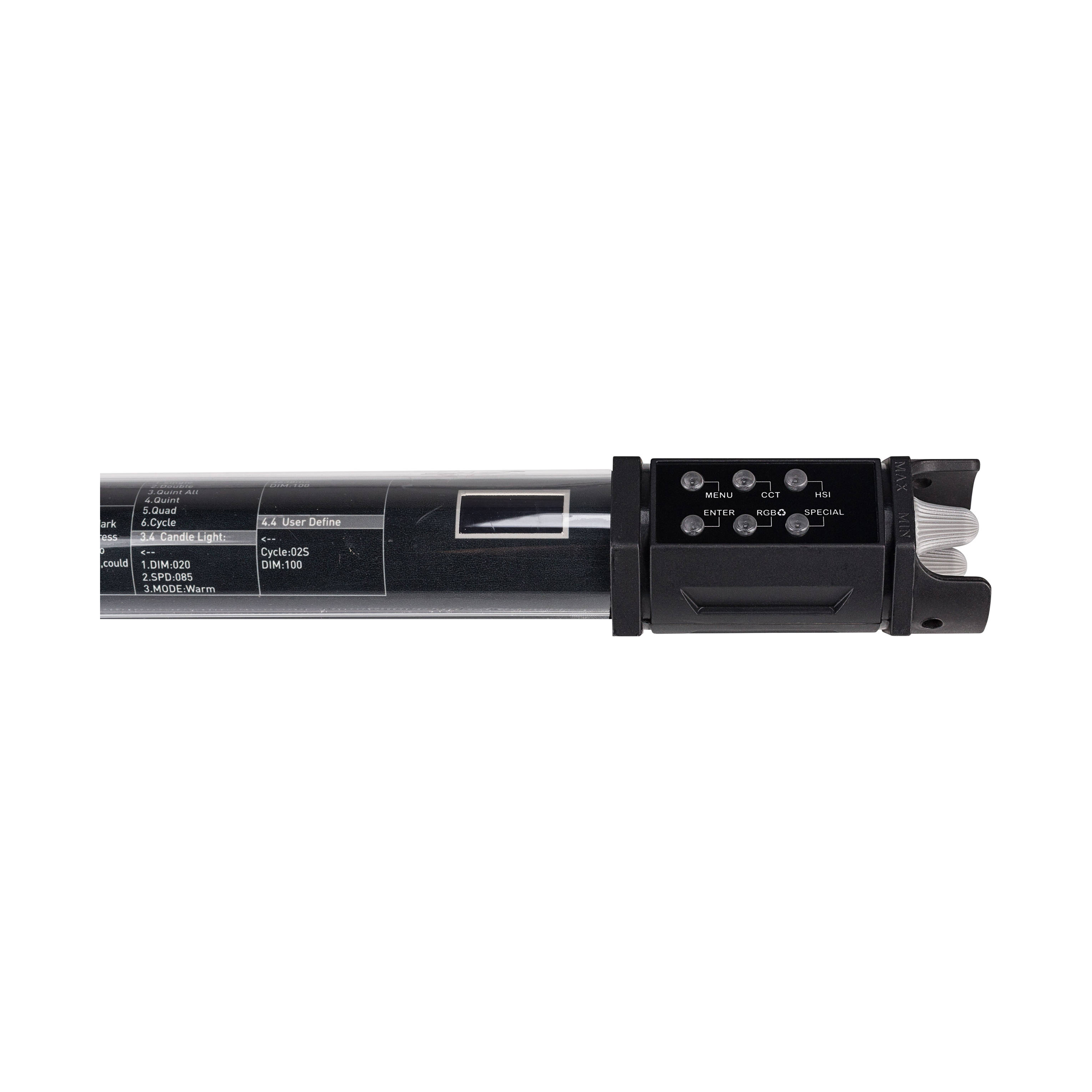 Nanlite PavoTube 15C 2' RGBW LED Tube with Internal Battery 2 Light Kit