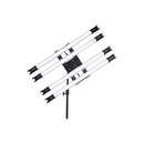 Nanlite PavoTube 15C 2' RGBW LED Tube with Internal Battery 4 Light Kit