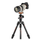 Befree GT Carbon Fiber 4-Section Kit Black W/ Twist Locks & Mh496-Bh Ball Head for Sony A7/A9 Cameras
