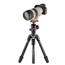 Befree GT Carbon Fiber 4-Section Kit Black W/ Twist Locks & Mh496-Bh Ball Head for Sony A7/A9 Cameras