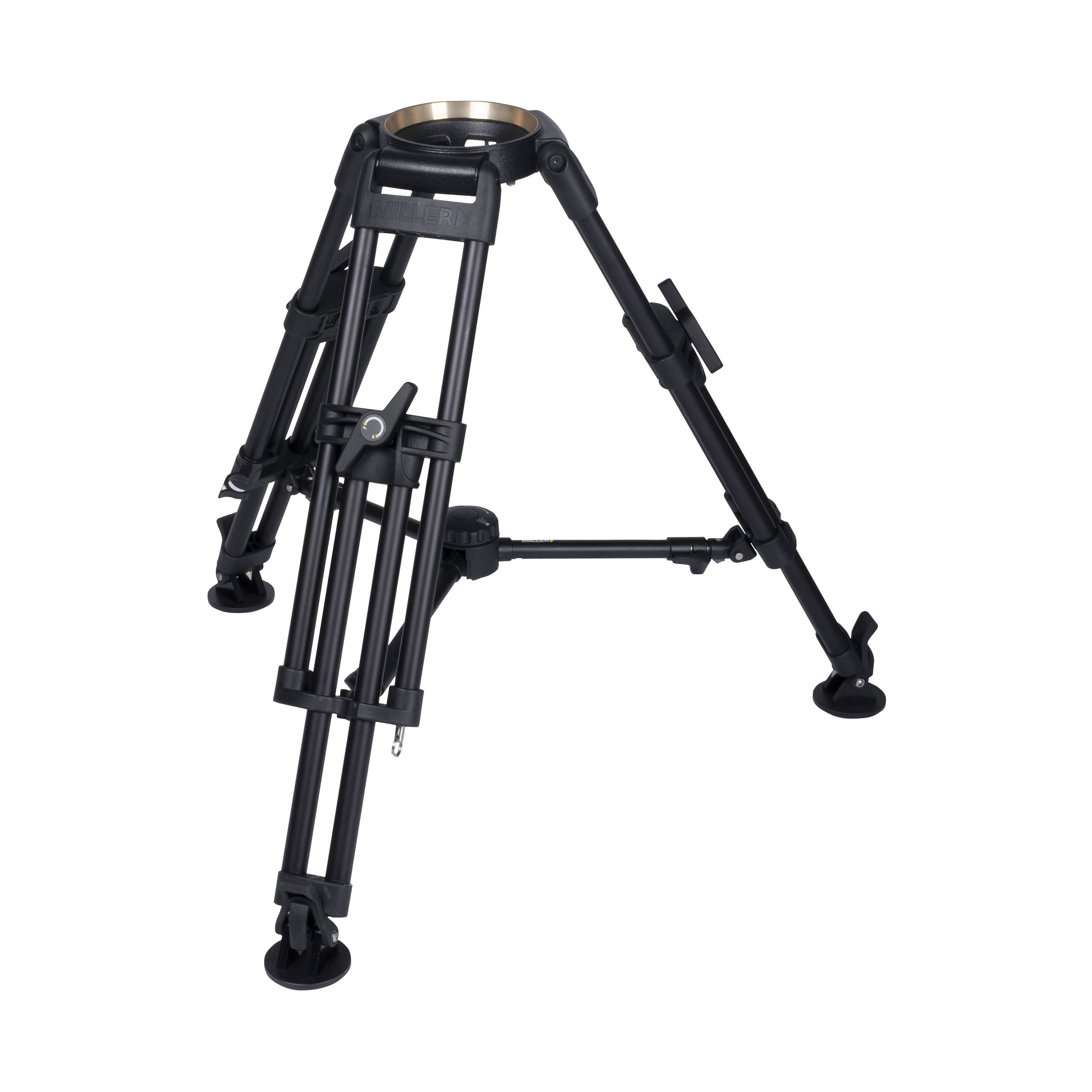MILLER HDC 150 1-St Short Alloy Tripod to suit Mid-Level Spreader (993) and HD Feet (478)