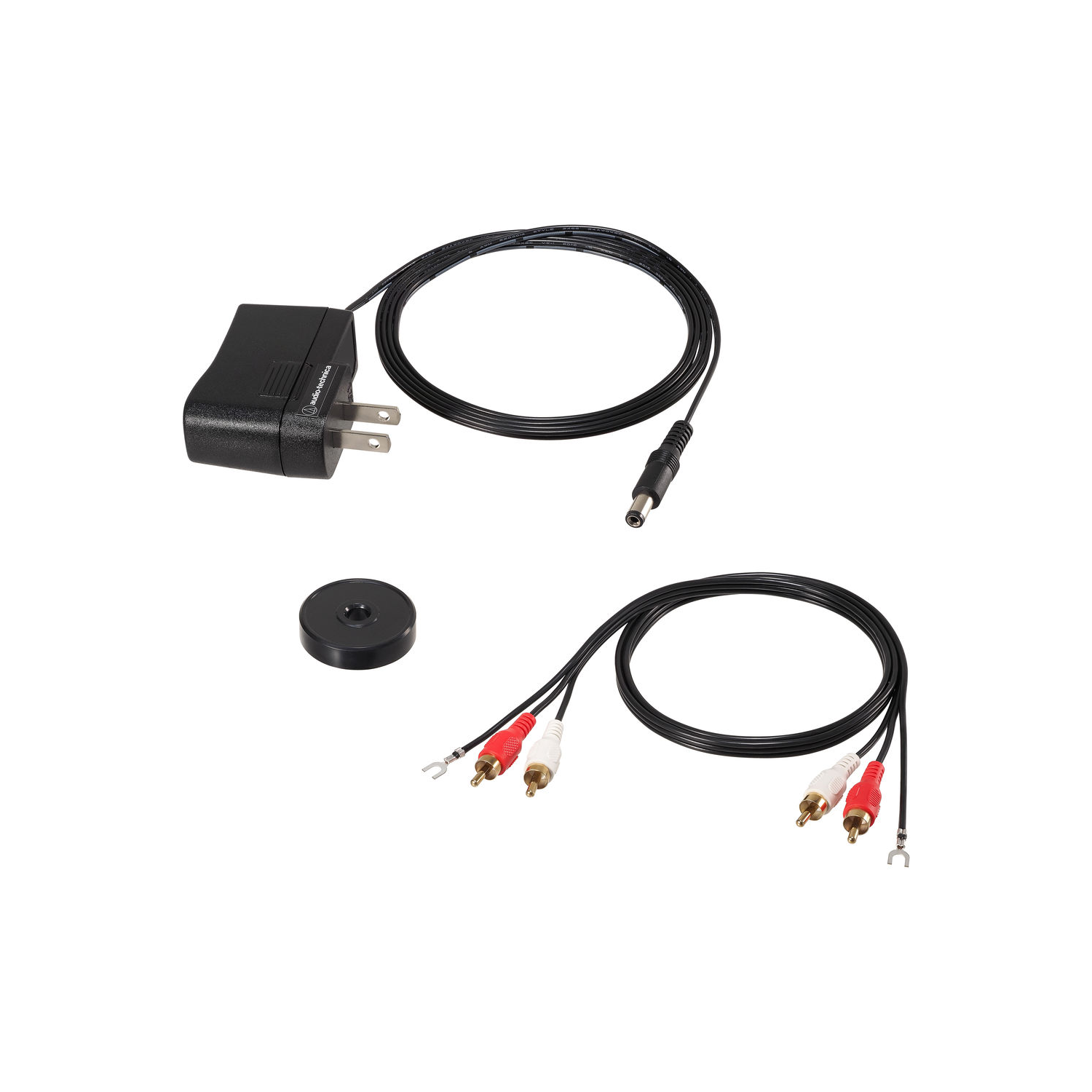 Audio-Technica Consumer AT-LPW50PB entièrement manuel à deux vitesses stéréo Turtonable