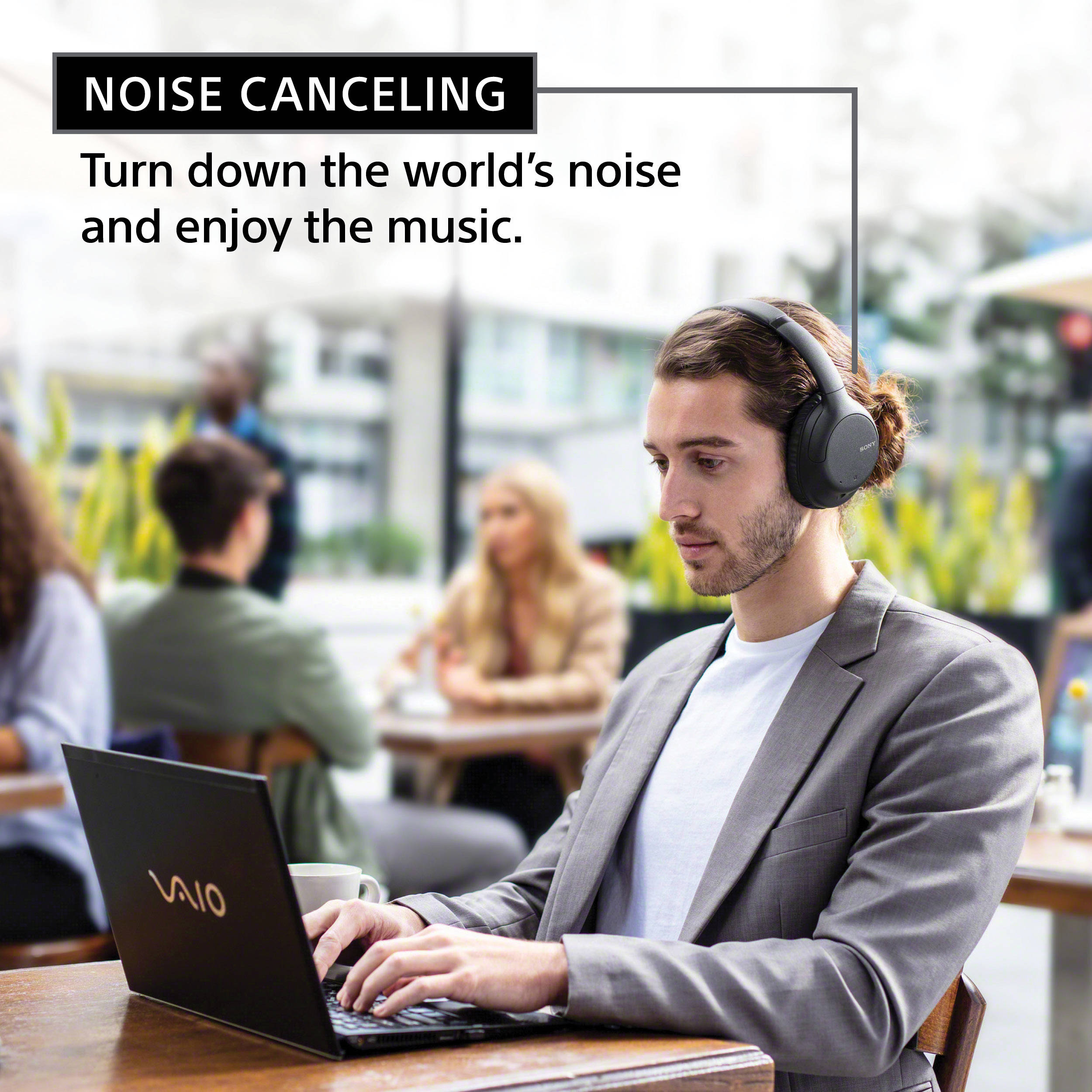 Sony WH-CH710N Noise-Canceling Wireless Over-Ear Headphones