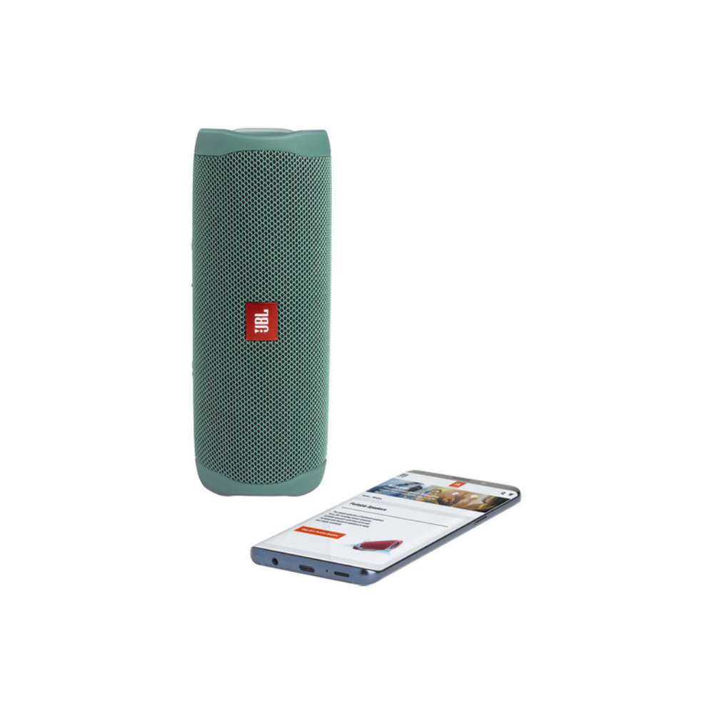Jbl flip 5 waterproof portable Bluetooth speaker - Made From 90% Recycled Plastic