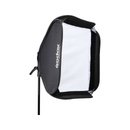 Godox S2 Speedlite Bracket with Softbox, Grid & Carrying Bag Kit (23.6 x 23.6")
