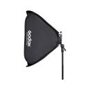 Godox S2 Speedlite Bracket with Softbox, Grid & Carrying Bag Kit (23.6 x 23.6")