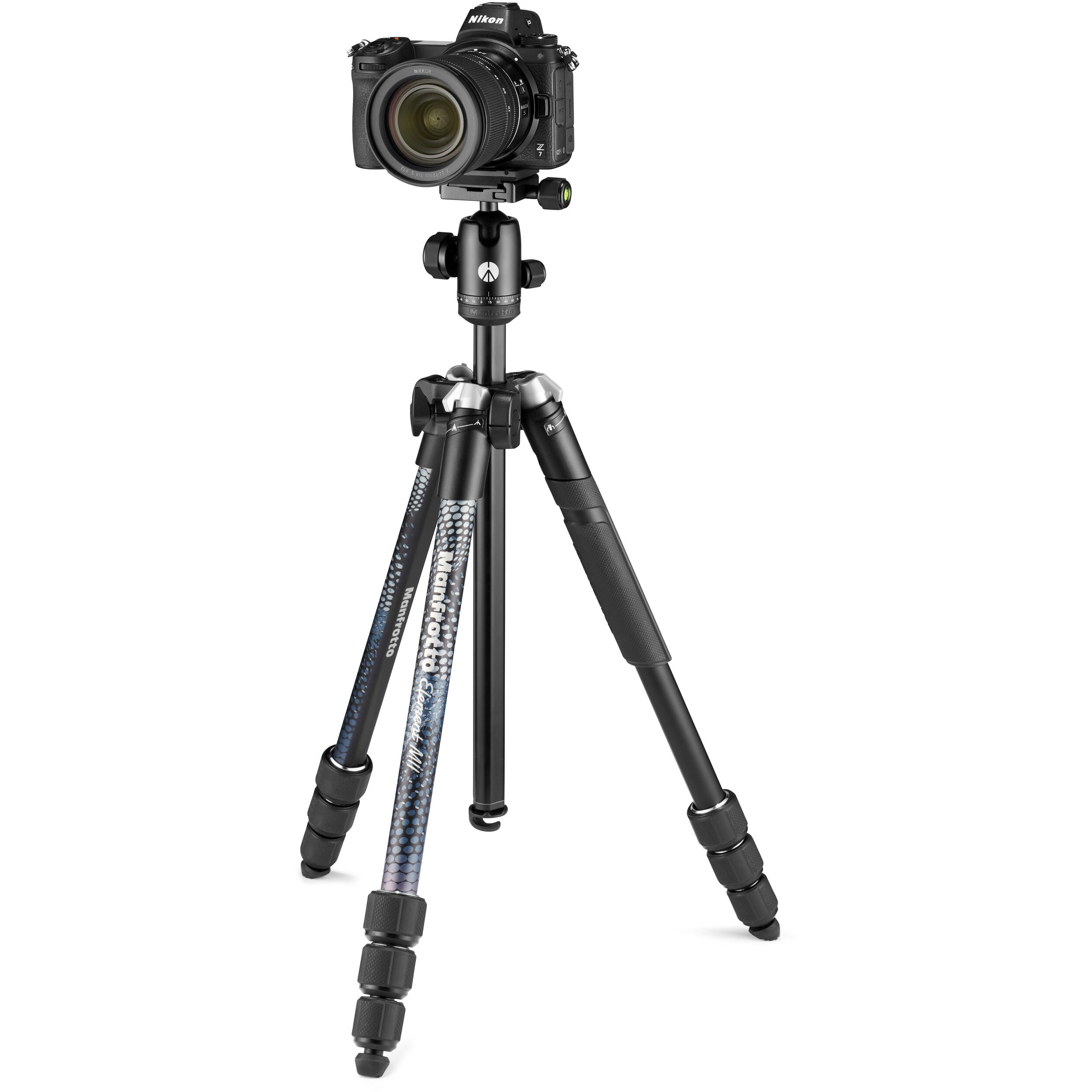 Manfrotto Element MII Mobile Tripod Aluminium With Blutooth Black