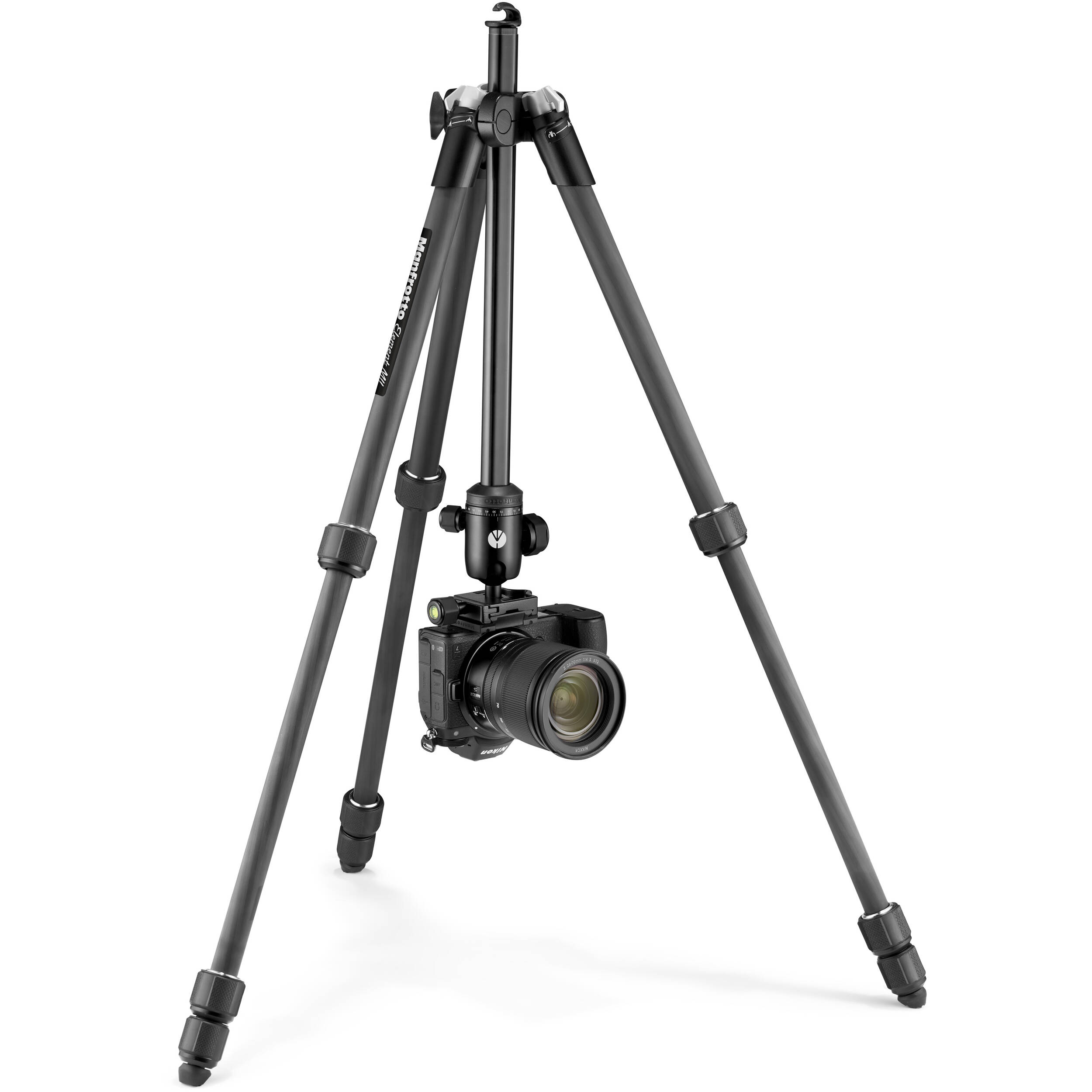 Manfrotto Element MII Mobile Tripod Carbon With Bluetooth Black
