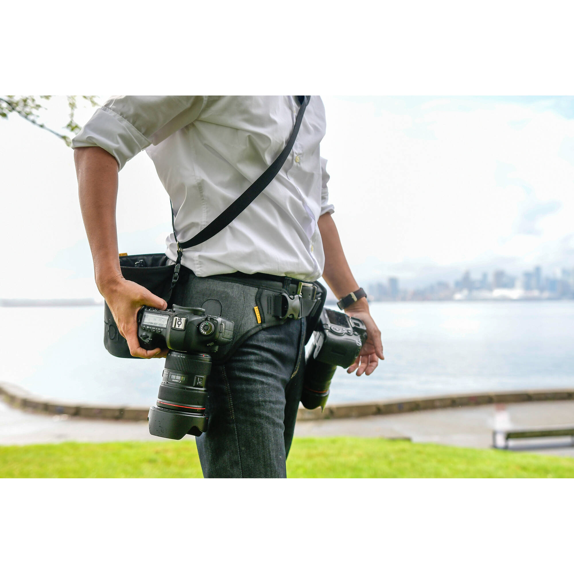 Cotton Carrier SLINGBELT 1-Camera Carrying System with Tether