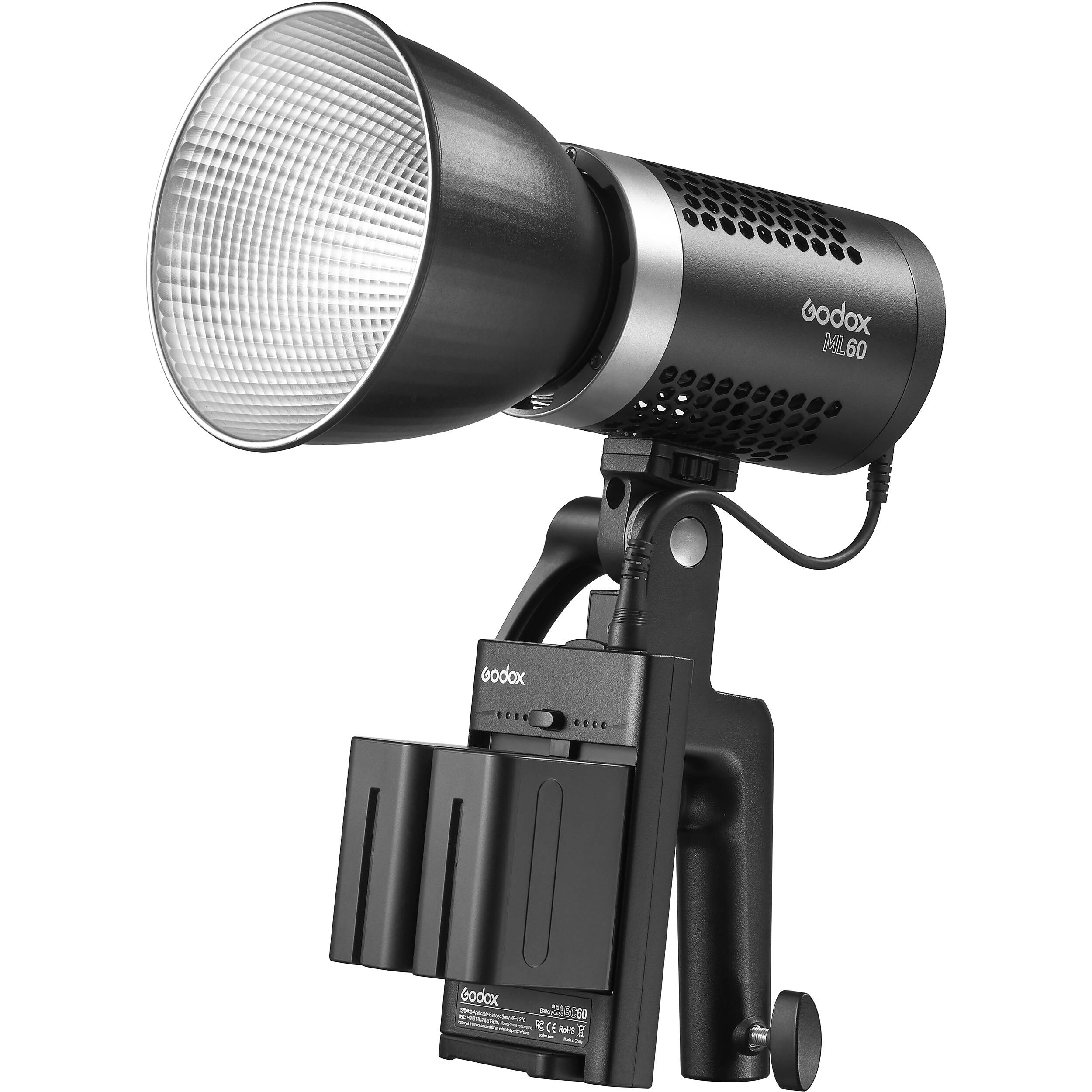 Godox ML60 LED Light | 60W Daylight LED | ExcellentPhoto.ca Godox ML60 LED Light | 60W Daylight LED | ExcellentPhoto.ca