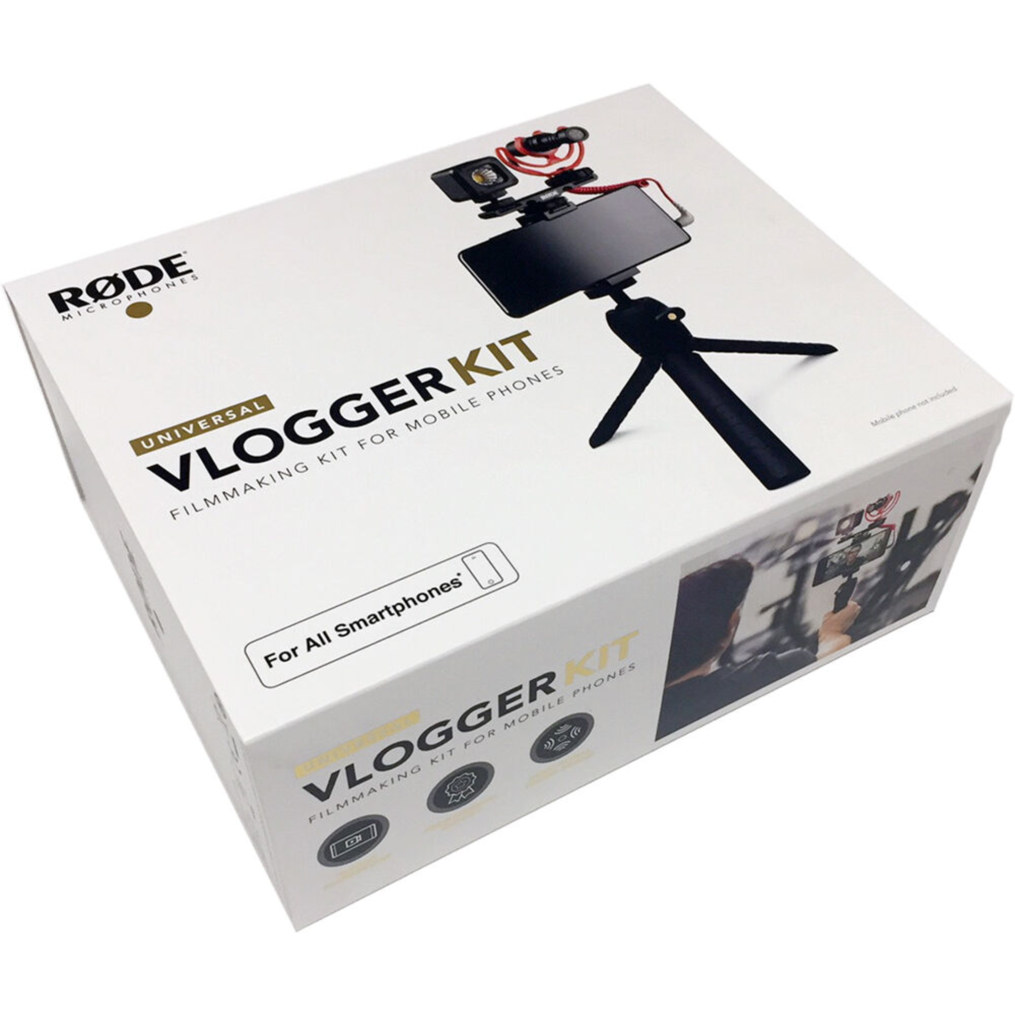 Rode Universal Vlogger Kit,Includes VideoMicro,Tripod 2 , Smart