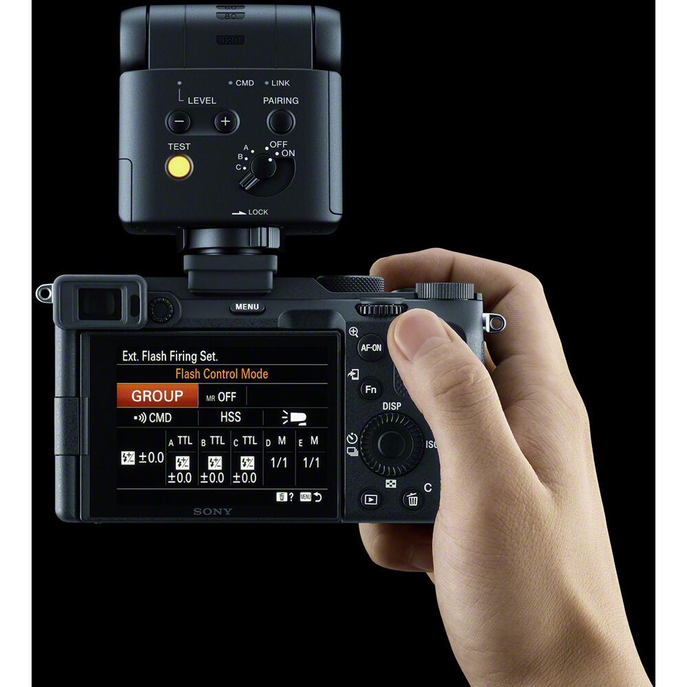 Flash externe Sony HVL-F28RM avec télécommande sans fil