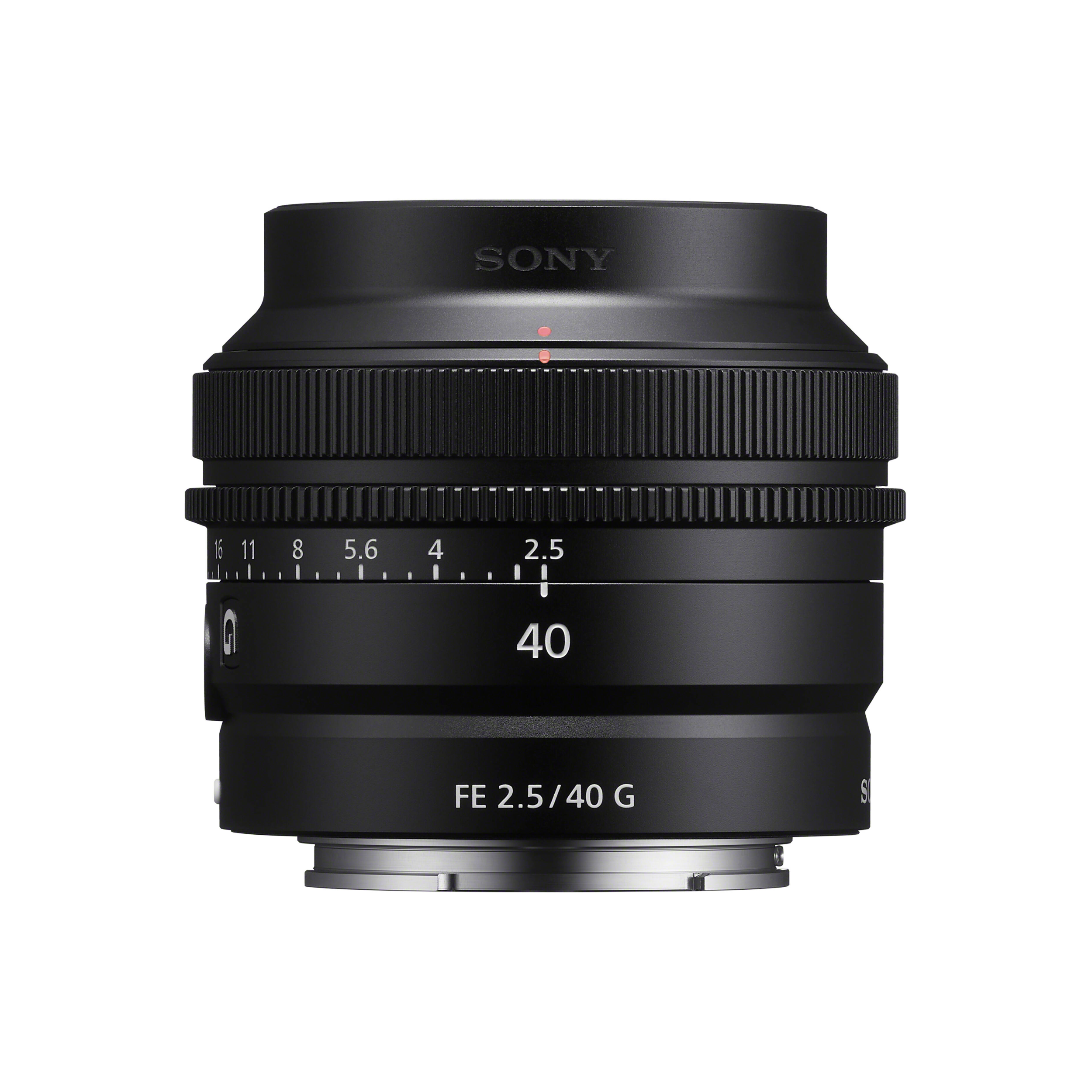 Sony SEL40F25G FE 40mm f/2.5 G Lens SEL40F25G 027242922600 Sony SEL40F25G FE 40mm f/2.5 G Lens SEL40F25G 027242922600