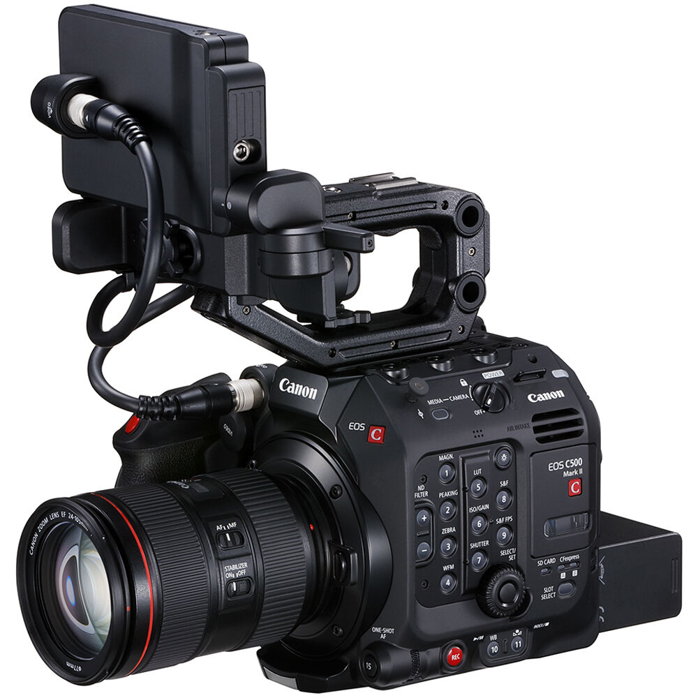 Canon EOS C500 Mark II 5.9k Montage EF de la caméra complète 5.9k - Boîtier seulement