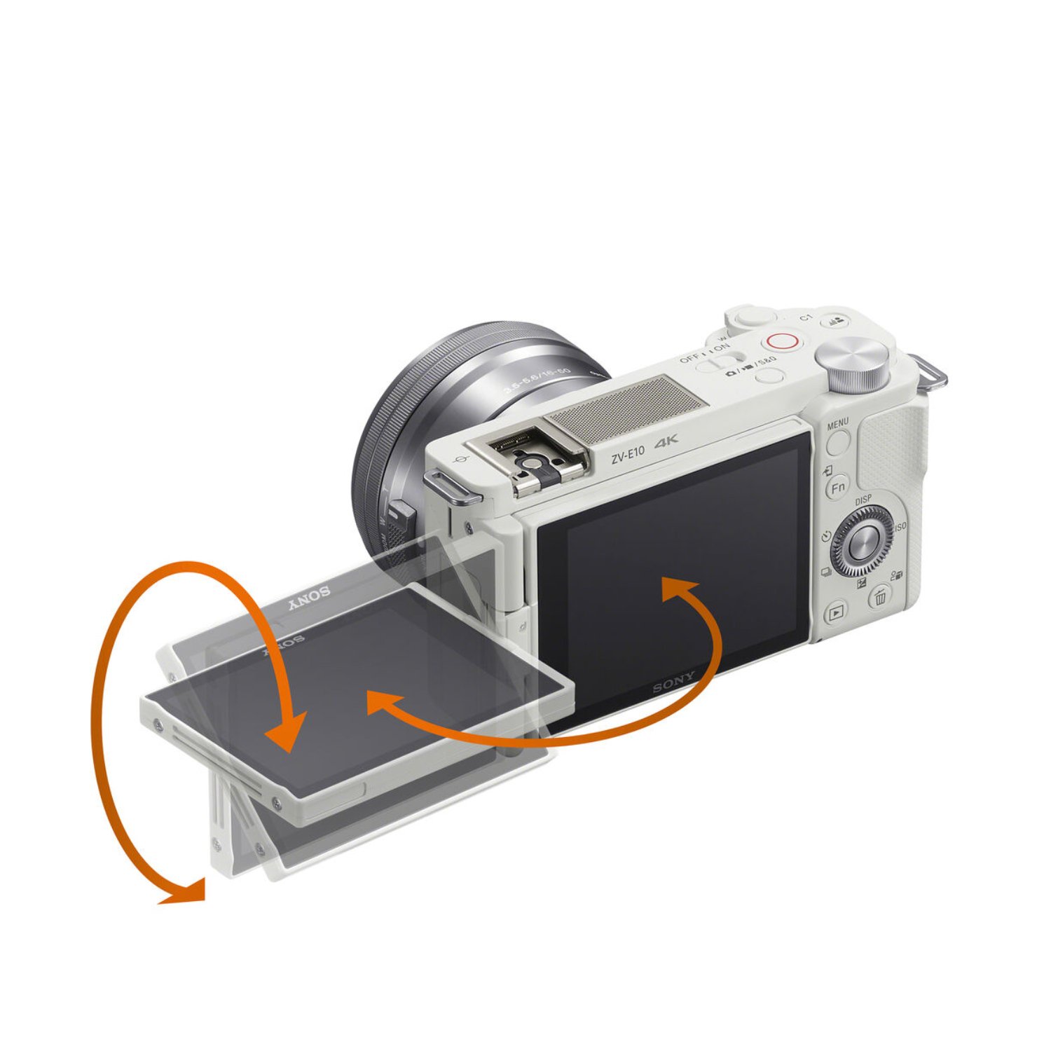 Sony Alpha ZV-E10 Mirrorless Vlog Camera with 16-50mm lens ILCZVE10L/B